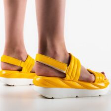 Sandale dama Tratup Galbene