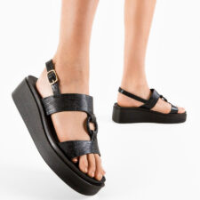 Sandale dama Tsering Negre