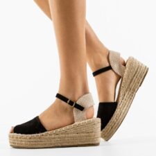 Sandale dama Turan Negre