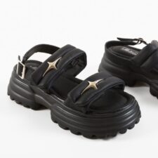 Sandale dama Valkem Negre