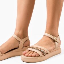 Sandale dama Varast Bej