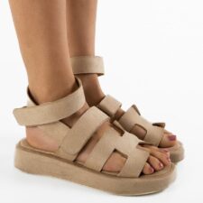 Sandale dama Vardan Bej