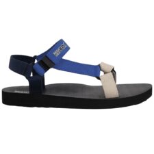 Sandale dama  Vendeavour - confortabile - albastru - textil - set ajustabil cu velcro -