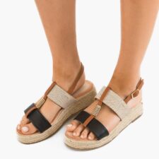 Sandale dama Venny Negre