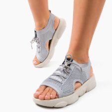 Sandale dama Vivien Gri