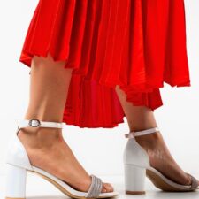 Sandale dama Ward Argintii