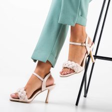 Sandale dama Wasima Bej