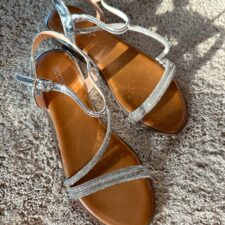 Sandale dama Wayne Argintii