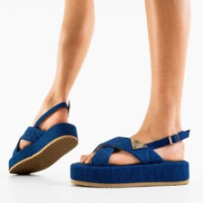 Sandale dama Ziggy Albastre