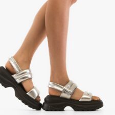 Sandale dama Zoya Argintii