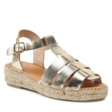 Sandale dama auriu - marca  din piele naturala