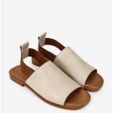 Sandale dama bej cu maro