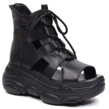 Sandale dama casual 123 2 negru -