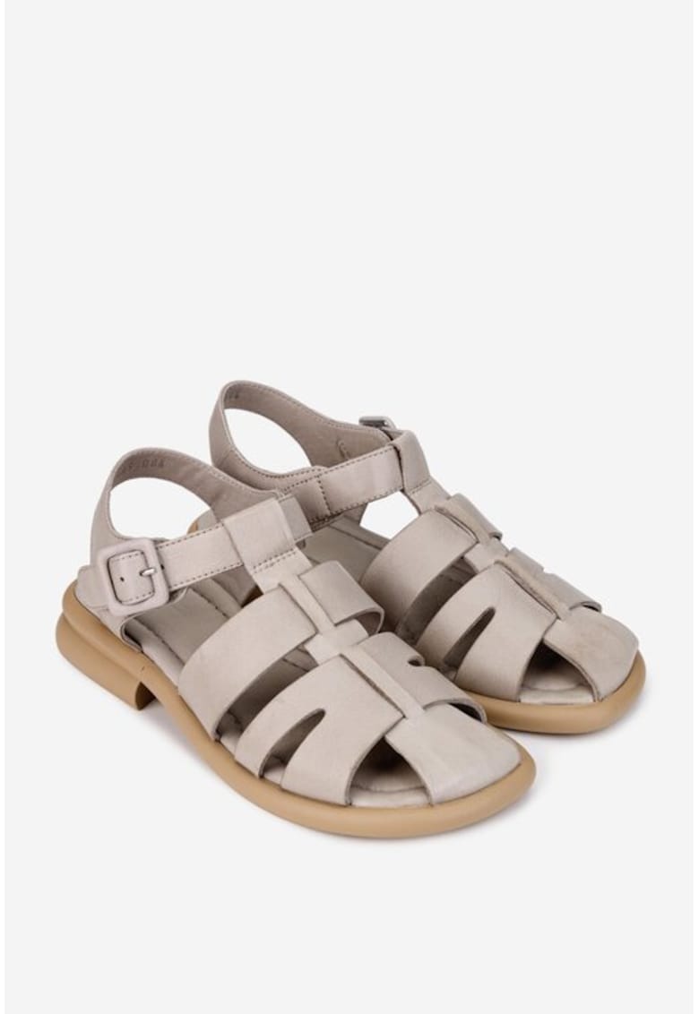 Sandale dama din piele grej 1 Sandale dama  din piele grej