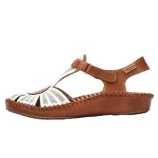 Sandale dama - din piele naturala - 655-0575-52-21 - crem