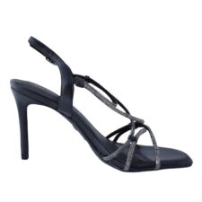 Sandale dama - din piele sintetica - 1-1-28332-20-012-01-10 - negru