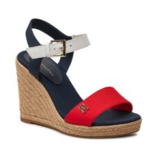 Sandale dama -  material textil - multicolor -