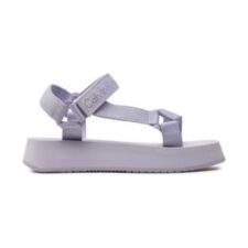 Sandale dama -  material textil - violet -