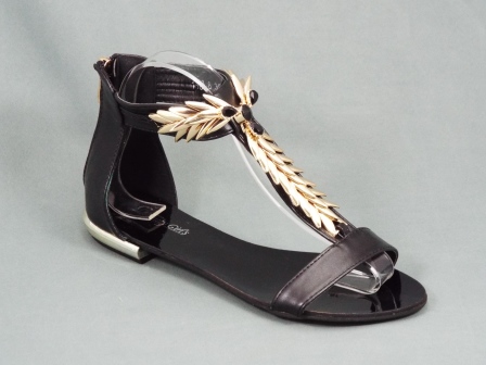 Sandale dama negre Gretta