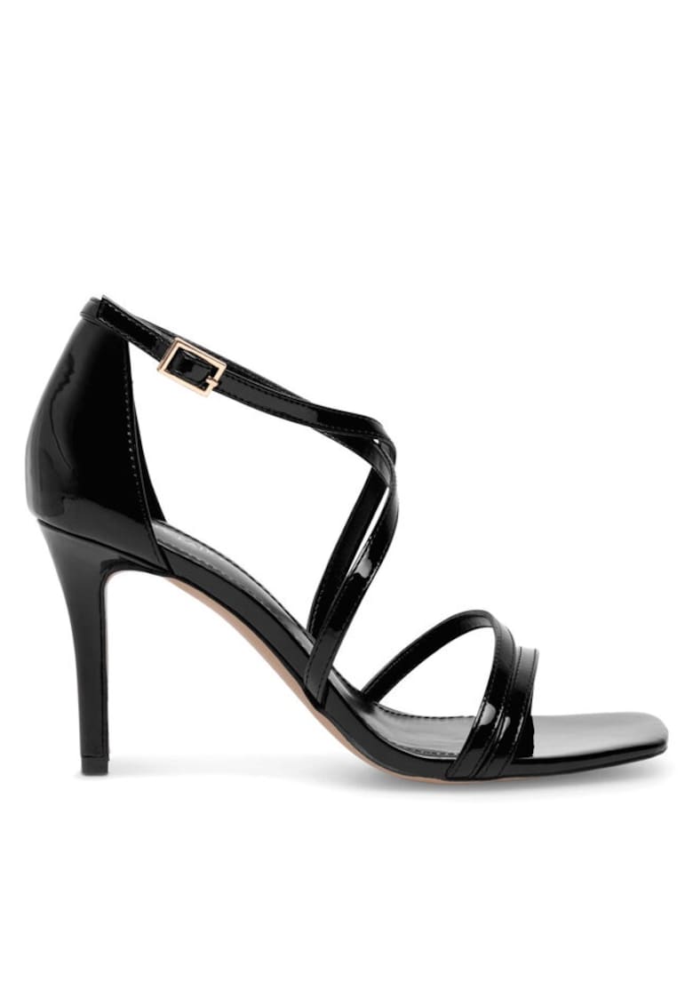 Sandale dama - Negru - Sintetic 1 Sandale dama - Negru - Sintetic