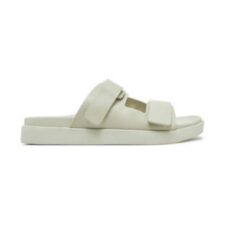 Sandale dama -  piele naturala - bej - eleganta minimalista -
