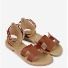 Sandale dama  piele naturala - maro