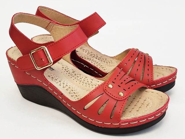 Sandale dama rosii Ionela