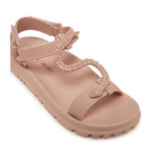 Sandale dama -  roz - material sintetic - inchidere velcro -