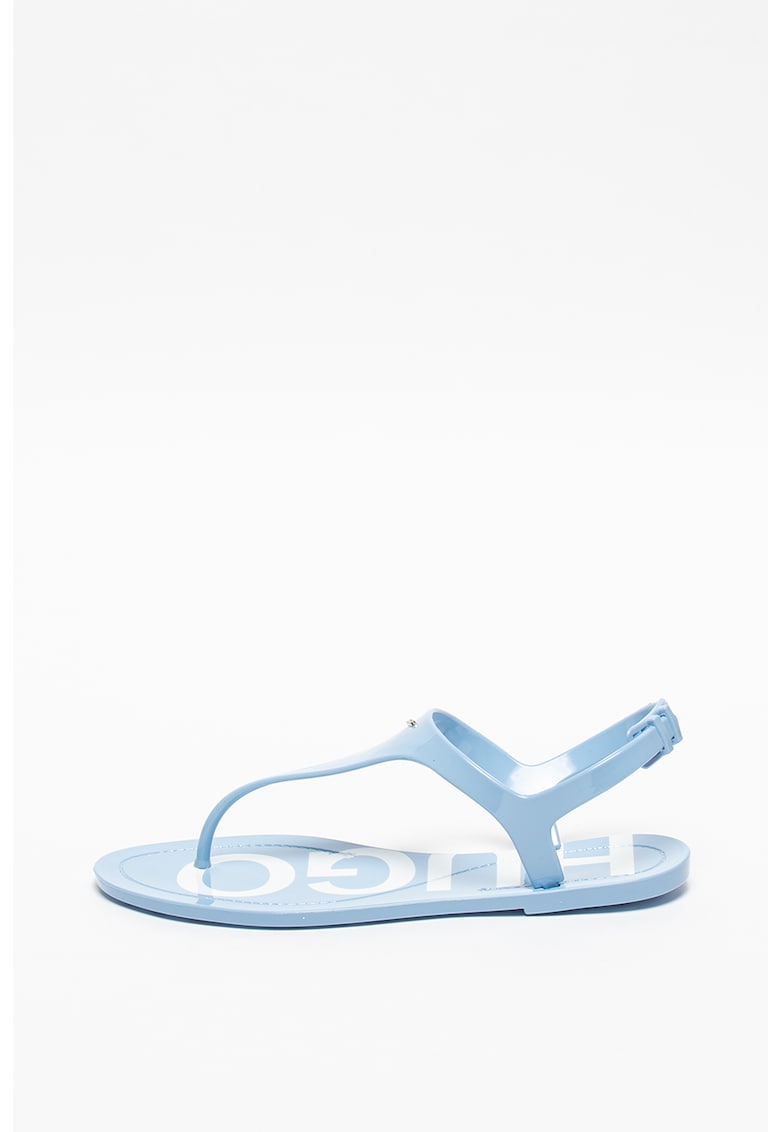 Sandale de cauciuc cu bareta separatoare Emma 1 Sandale de cauciuc cu bareta separatoare Emma