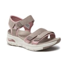 Sandale de dama -  303654580 - textil - bej -