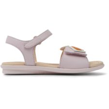 Sandale de piele cu aplicatii cu fructe