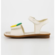 Sandale de piele cu aplicatii fructate