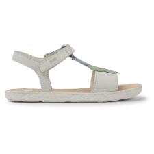 Sandale de piele cu aplicatii in forma de fructe Twins