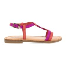 Sandale de piele cu aspect contrastant Newbold