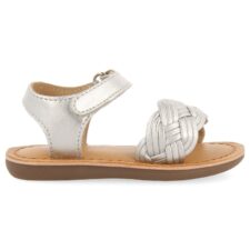 Sandale de piele cu aspect impletit FUSHE 28299