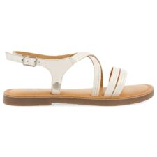 Sandale de piele cu aspect metalizat ANNEX 28311