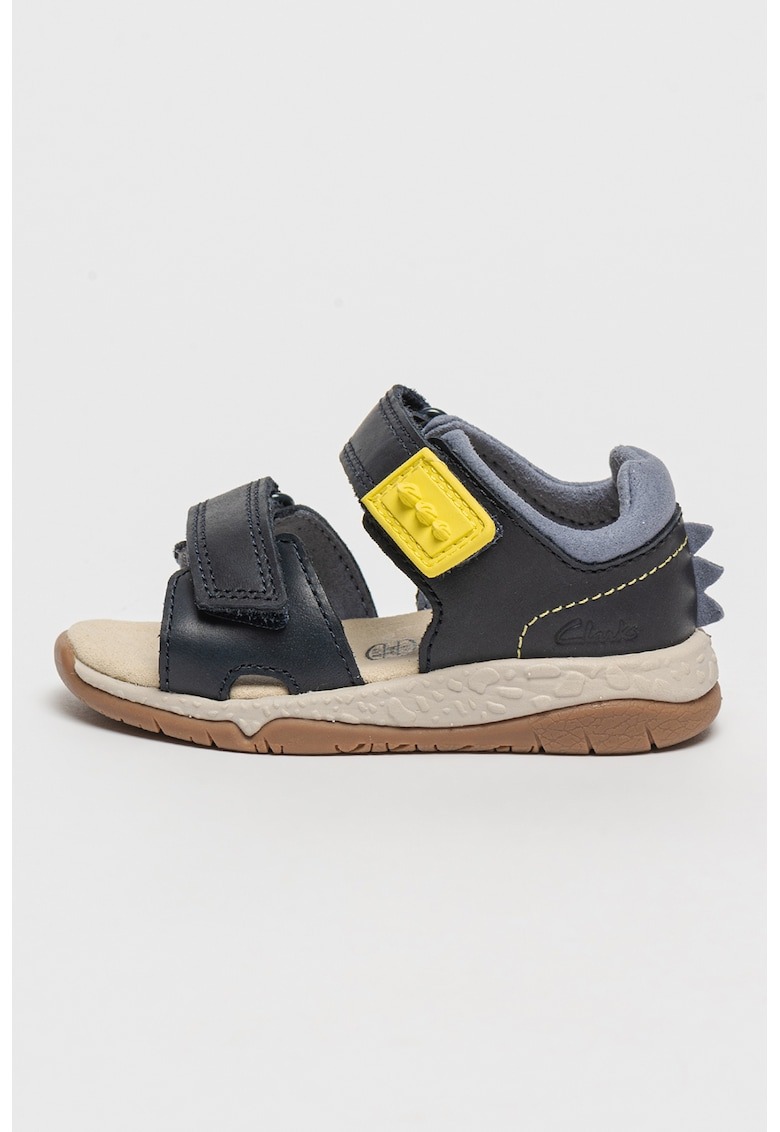 Sandale de piele cu banda velcro Spiney Step 1 Sandale de piele cu banda velcro Spiney Step