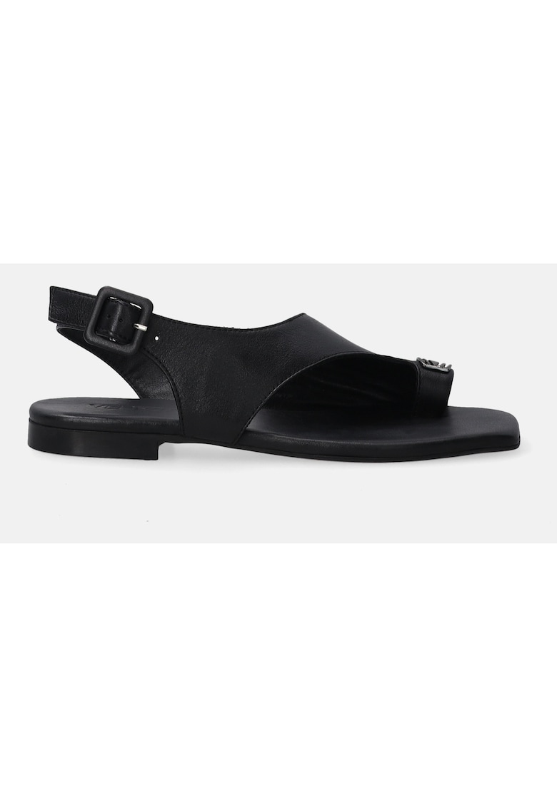 Sandale de piele cu bareta pe deget 1 Sandale de piele cu bareta pe deget