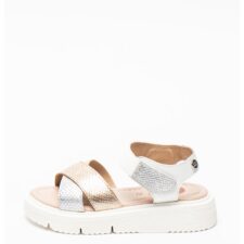 Sandale de piele cu bareta pe glezna Aubagne