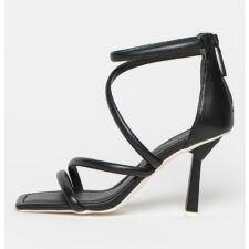 Sandale de piele cu bareta pe glezna Leance