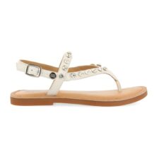 Sandale de piele cu bareta separatoare Cavnat