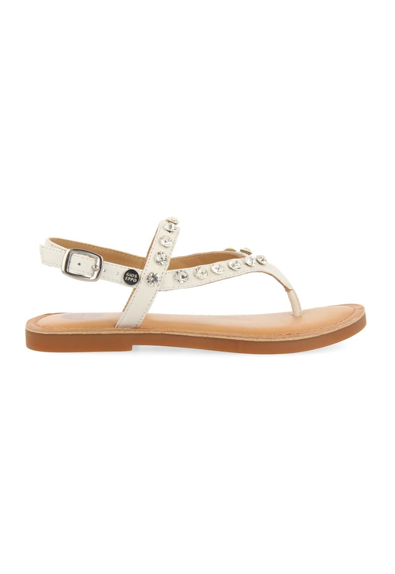 Sandale de piele cu bareta separatoare Cavnat 1 Sandale de piele cu bareta separatoare Cavnat