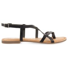 Sandale de piele cu bareta separatoare Coursan