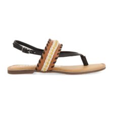 Sandale de piele cu bareta separatoare Jatai