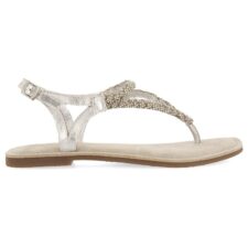 Sandale de piele cu bareta separatoare Poussan