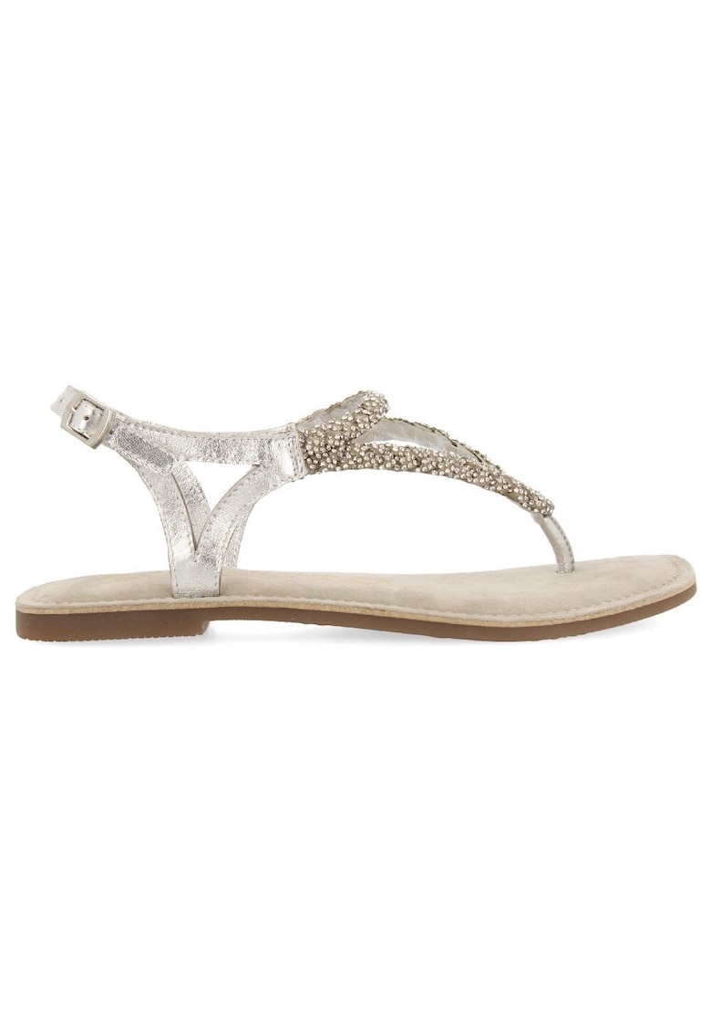 Sandale de piele cu bareta separatoare Poussan 1 Sandale de piele cu bareta separatoare Poussan