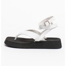 Sandale de piele cu bareta separatoare Upside