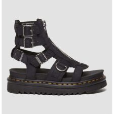 Sandale de piele cu barete ajustabile cu catarama