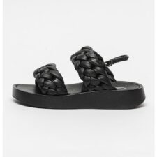 Sandale de piele cu barete impletite Yoyage