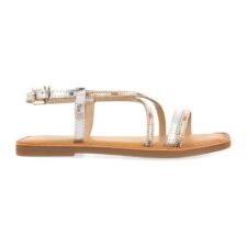 Sandale de piele cu barete incrucisate Faxinal